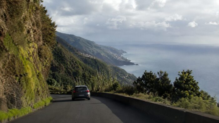 Auto fahren auf Madeira