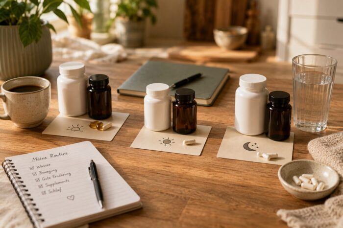 Magnesium + andere Supplemente